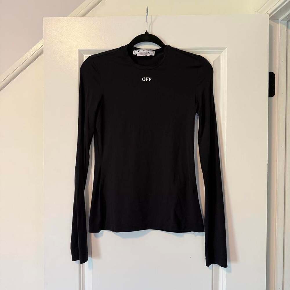 Off-White Off Stamp Second Skin Long Sleeve Crew
